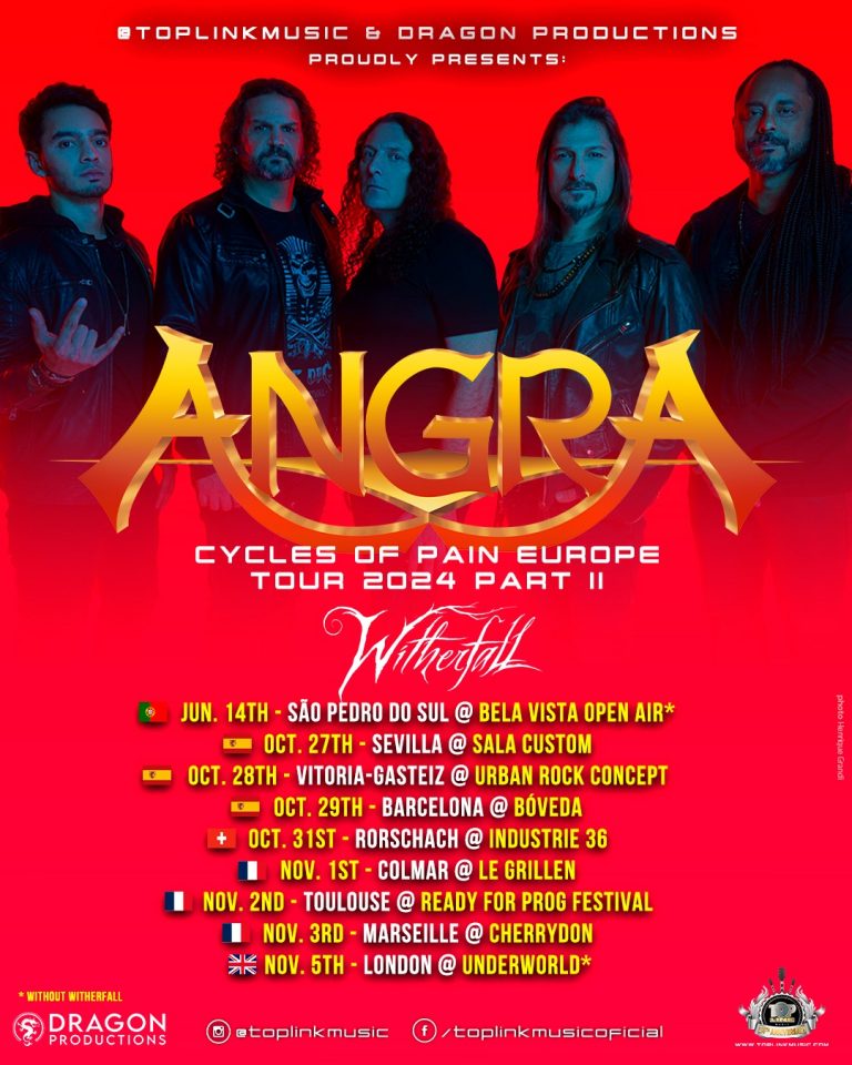 Angra + Witherfall gira