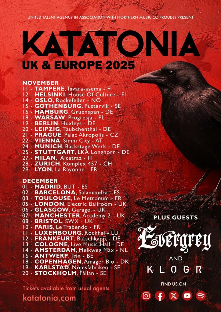 Katatonia tour