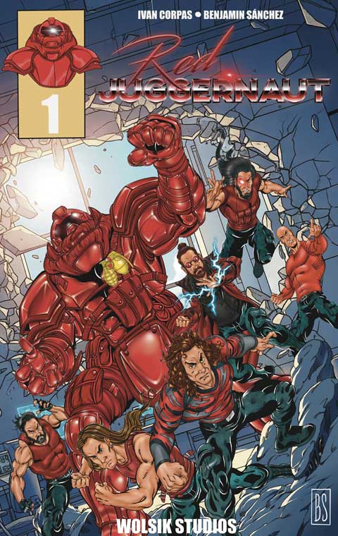 Red Juggernaut portada cómic