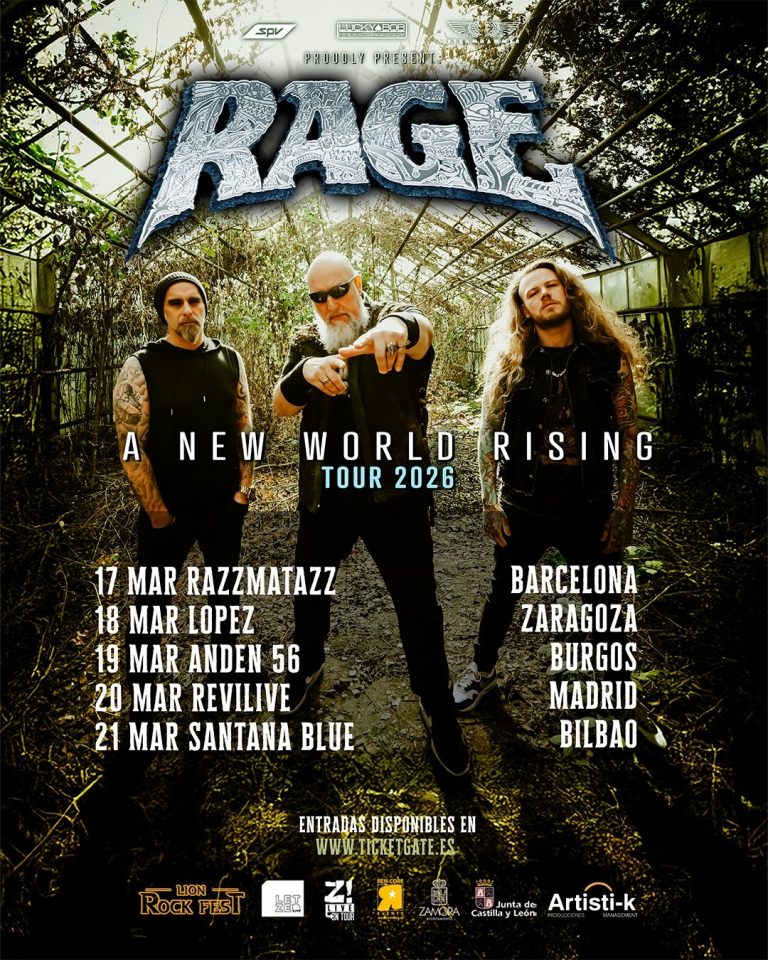 Rage cartel gira España 2026
