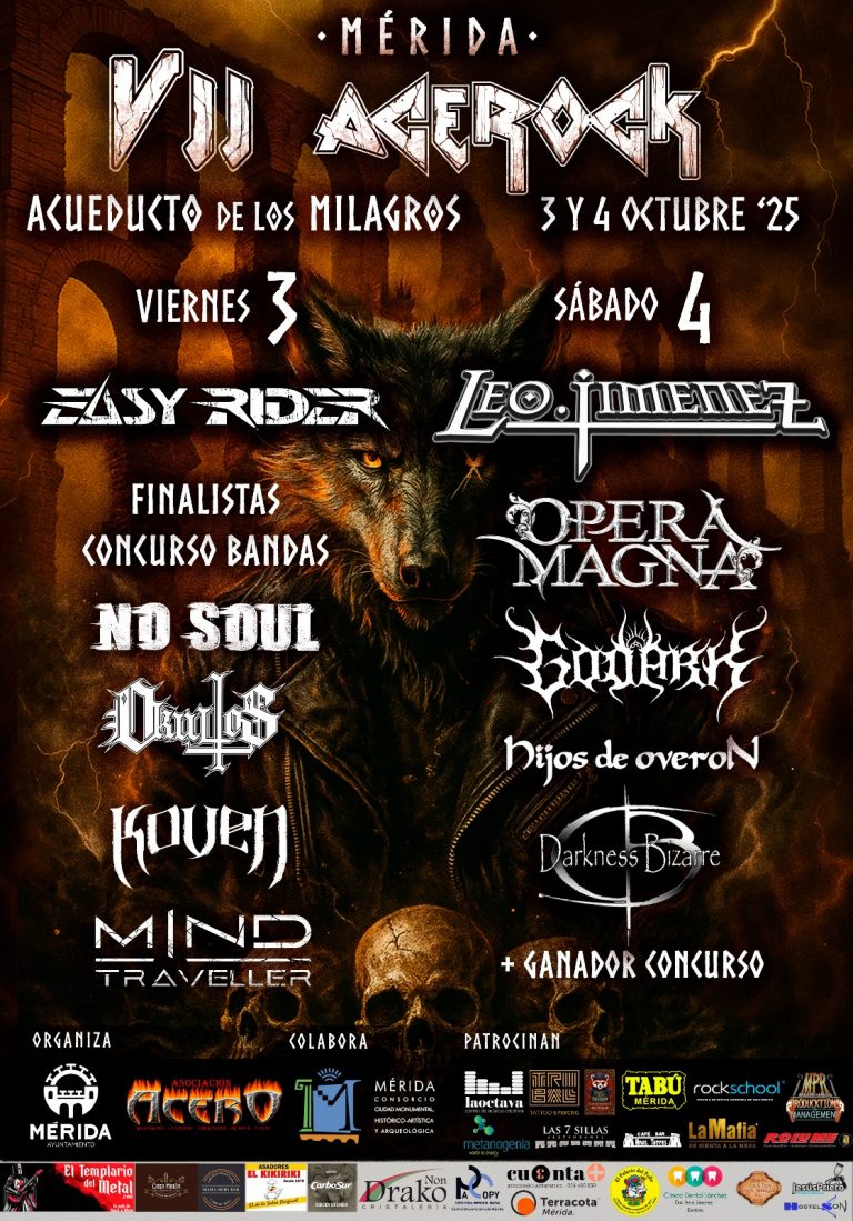 Cartel festival Acerock 2025