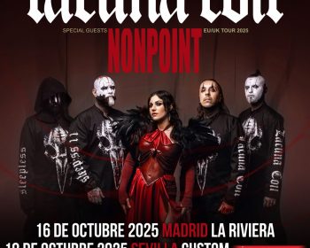 Cartel gira Lacuna Coil