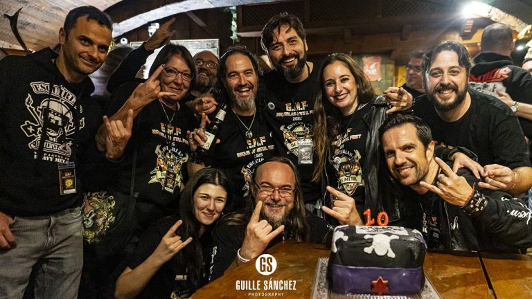 EMF - tarta en El Dragón Verde